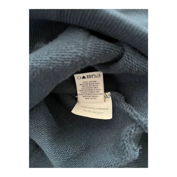 Aime Leon Dore Needlepoint Hoodie Moonlight Ocean Size M Mens Hoodie Sweatshirt - Picture 7 of 7